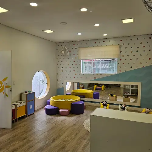 Espaços planejados para o conforto, carinho e acompanhamento individualizado.